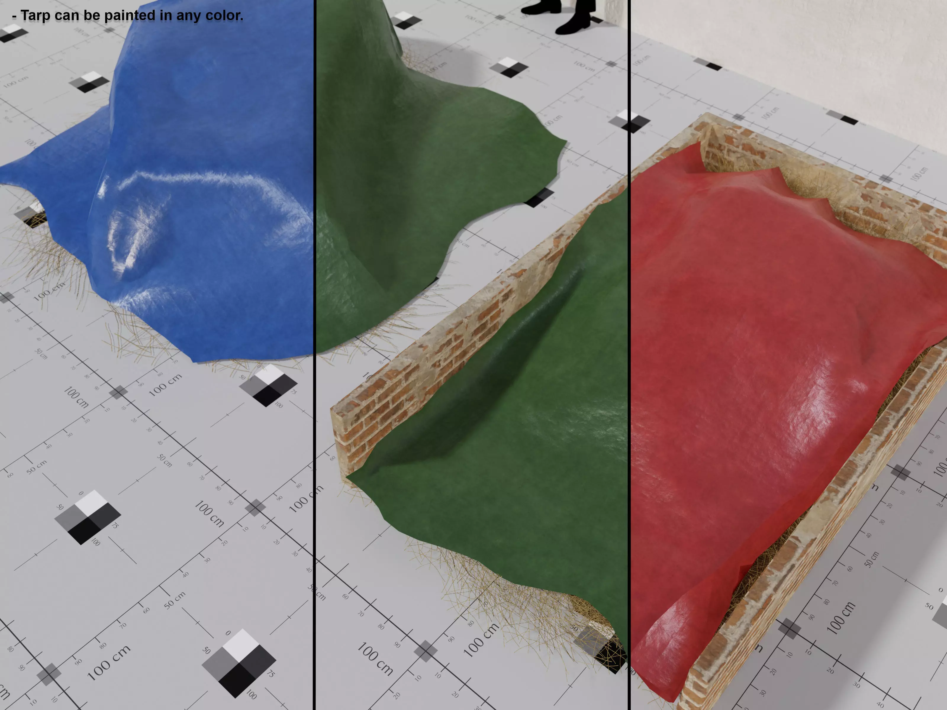 Hay and Haystacks - Volume 2 Low-poly 3D model_26