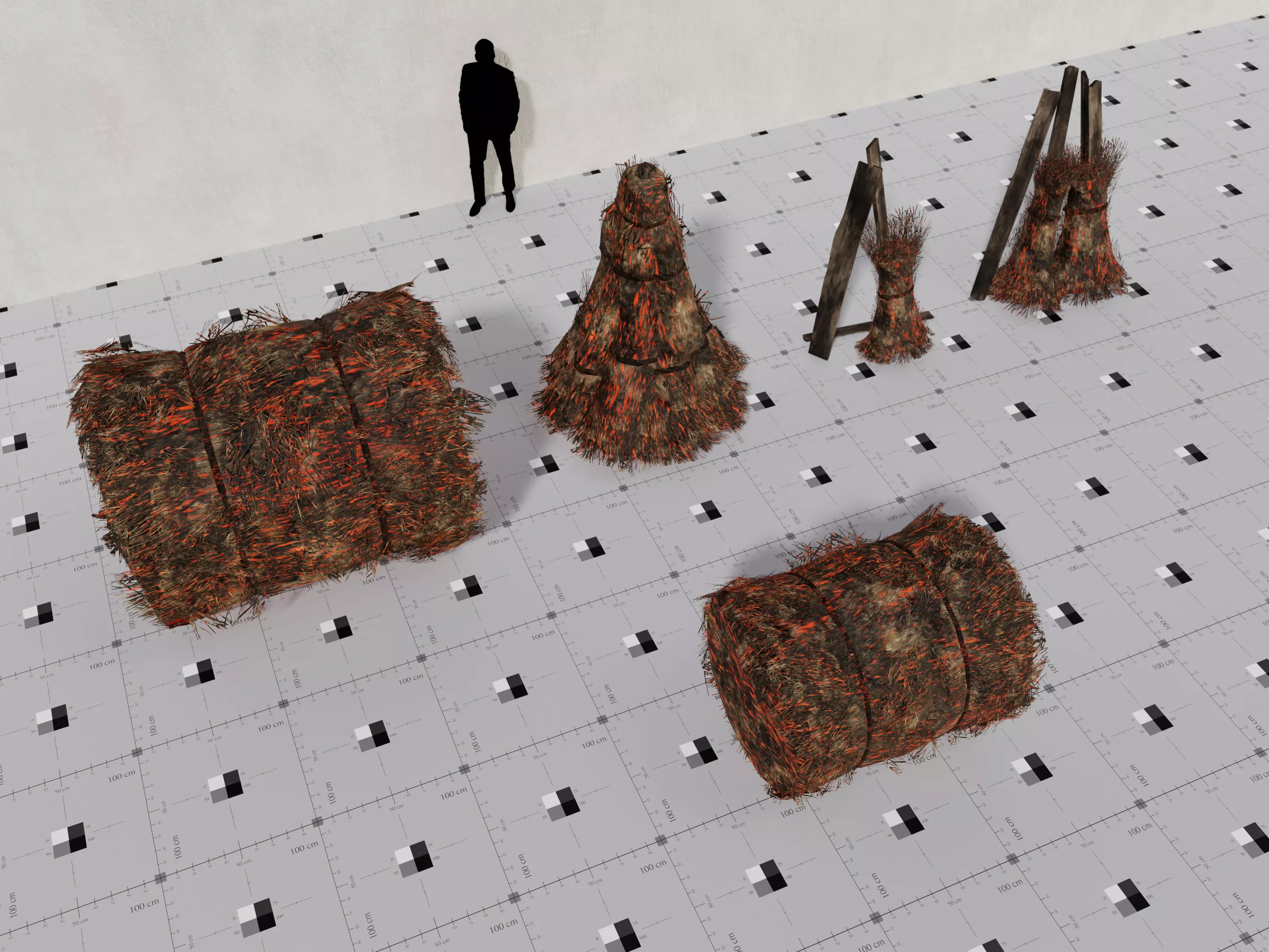 Hay and Haystacks - Volume 2 Low-poly 3D model_21