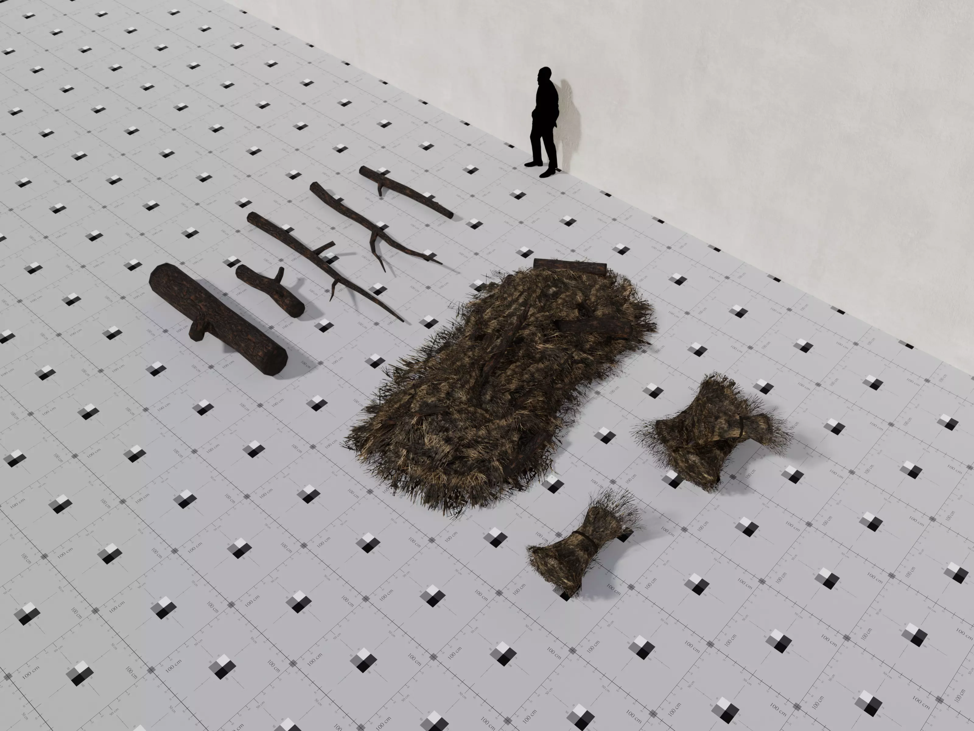 Hay and Haystacks - Volume 2 Low-poly 3D model_12