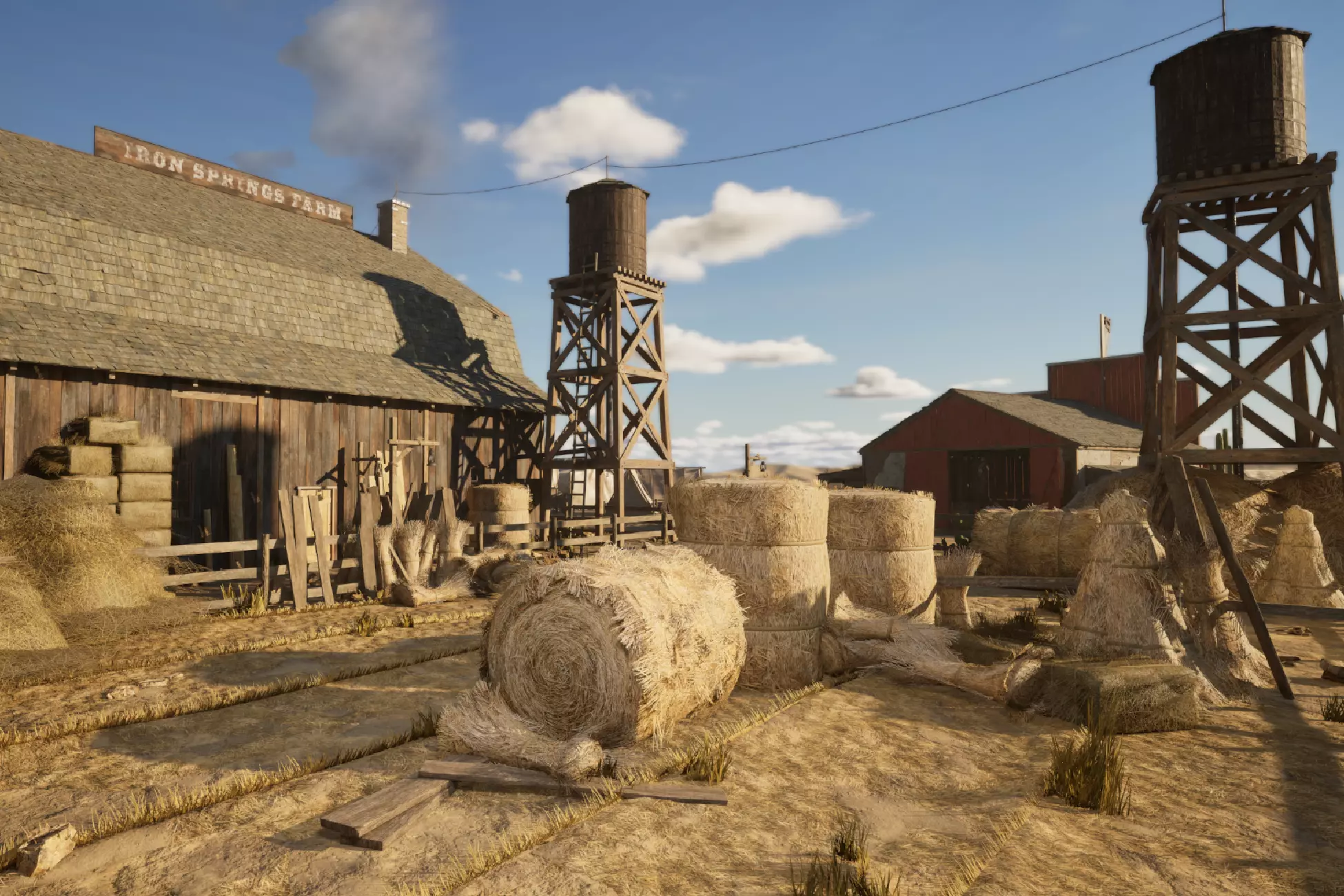 Hay and Haystacks - Volume 2 Low-poly 3D model_0