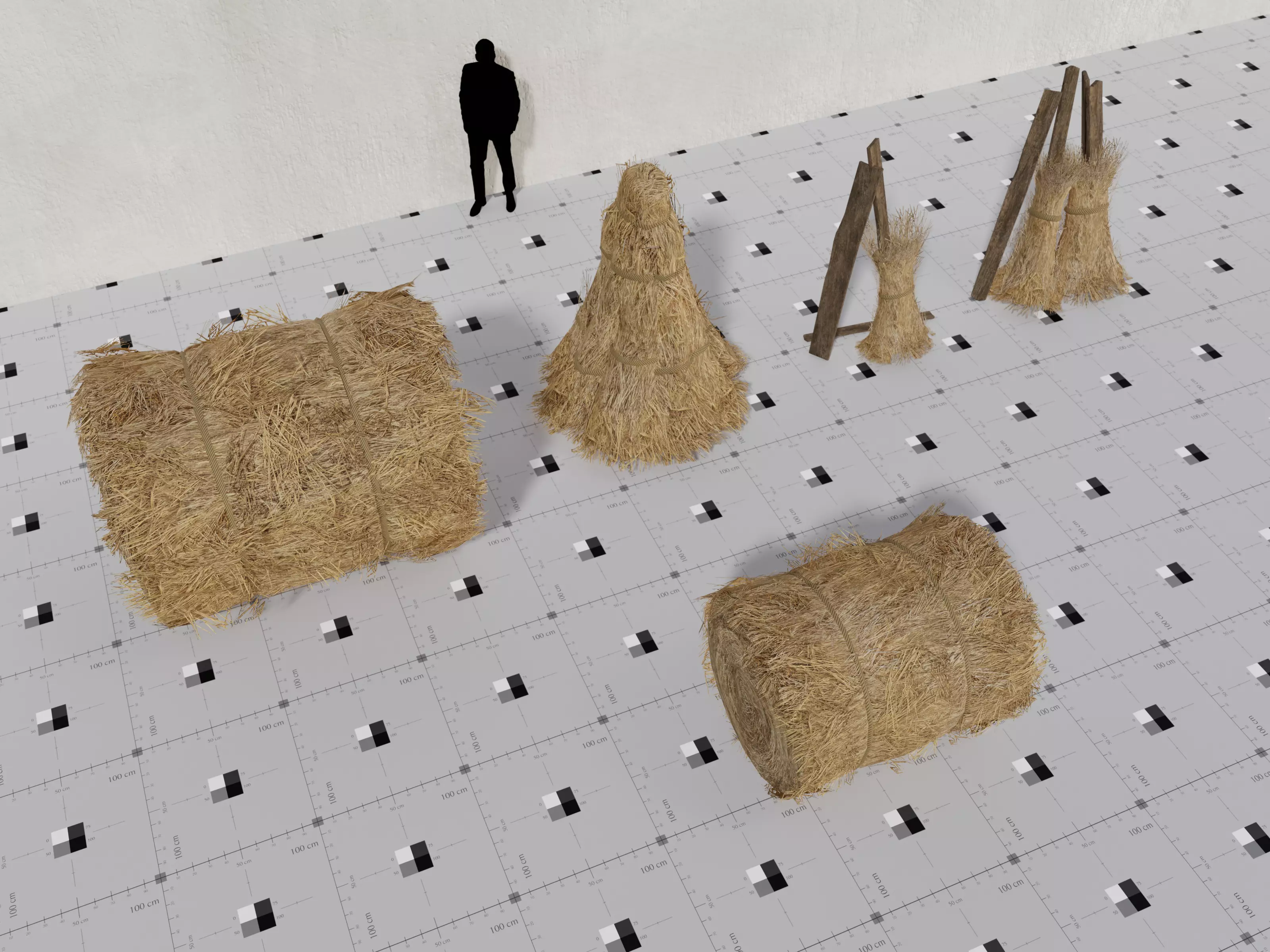 Hay and Haystacks - Volume 2 Low-poly 3D model_19