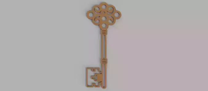 Antique Door Key Picture Wall