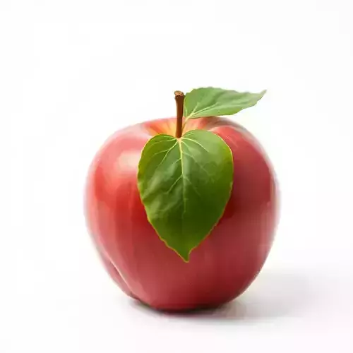 Glossy Red Apple model pack Low-poly 3D model 2