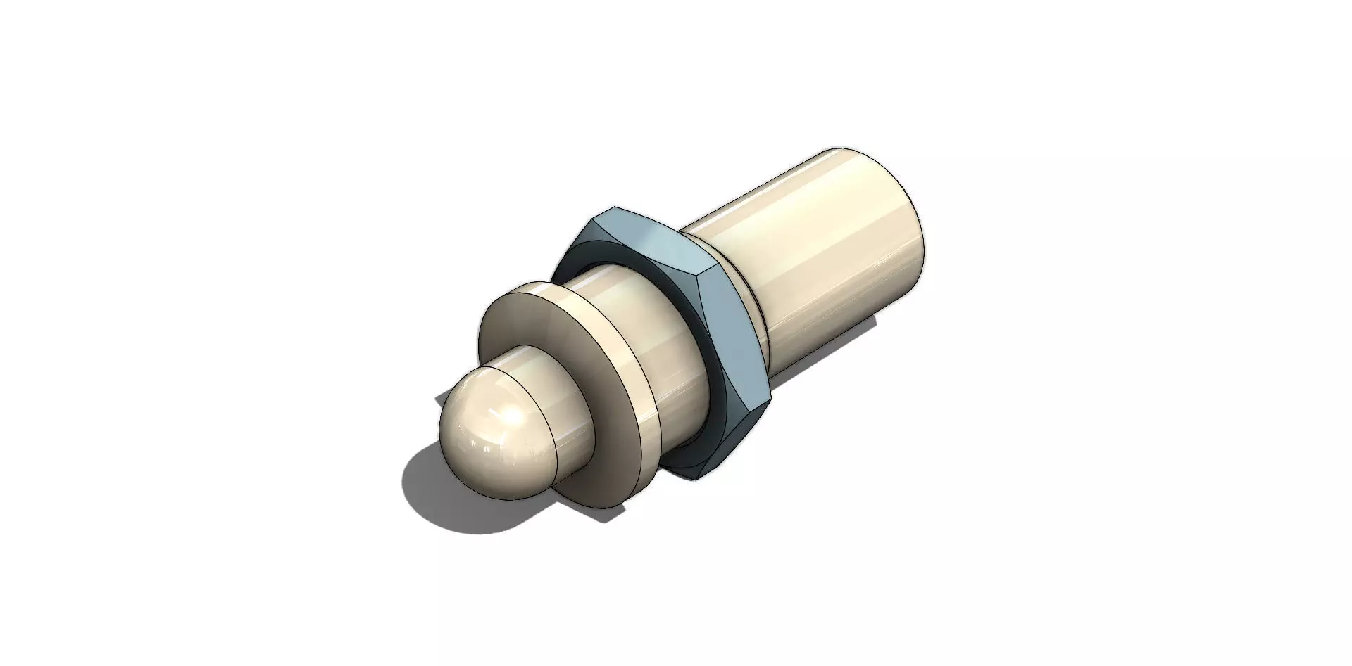 Valvula Reguladora Fluxo Festo VR3100 01G Flow Control Valve 3D model_4