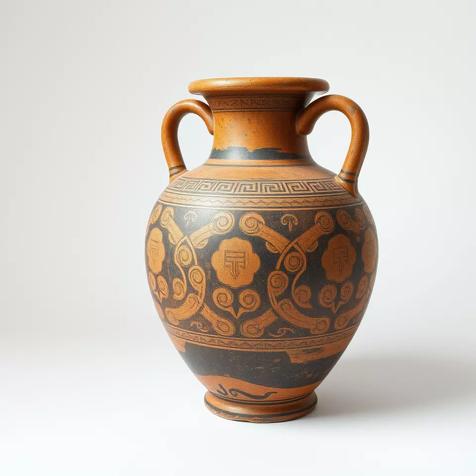 Greek Ceramic Vase model pack Low-poly 3D model_2