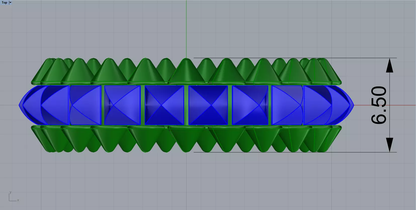 Gold Ring 3D print model_6