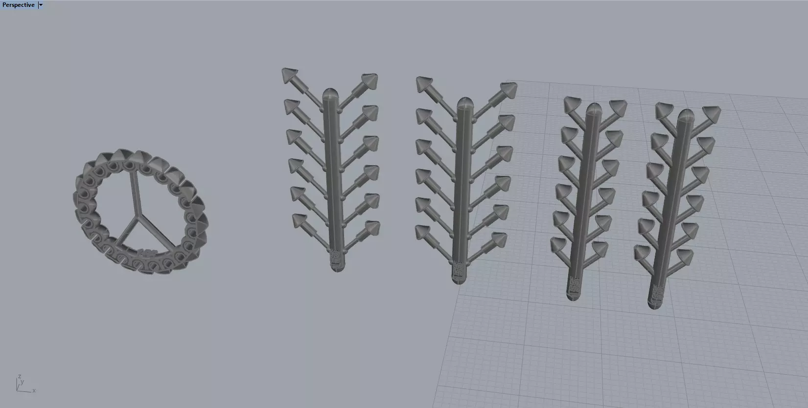 Gold Ring 3D print model_10