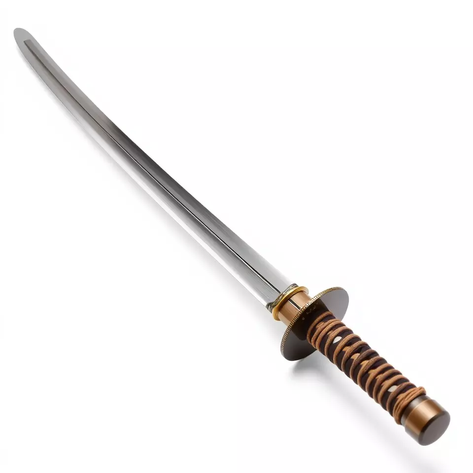 Elegant Katana Sword model pack Low-poly 3D model_2