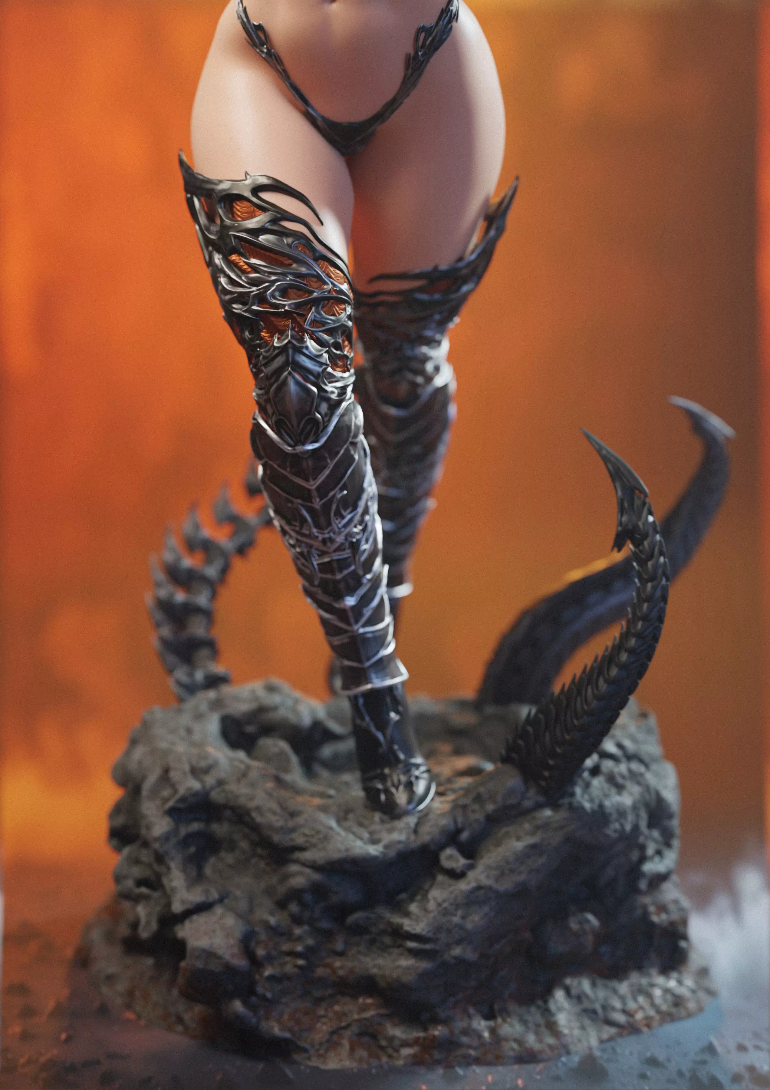 Witchblade 3D print model_3