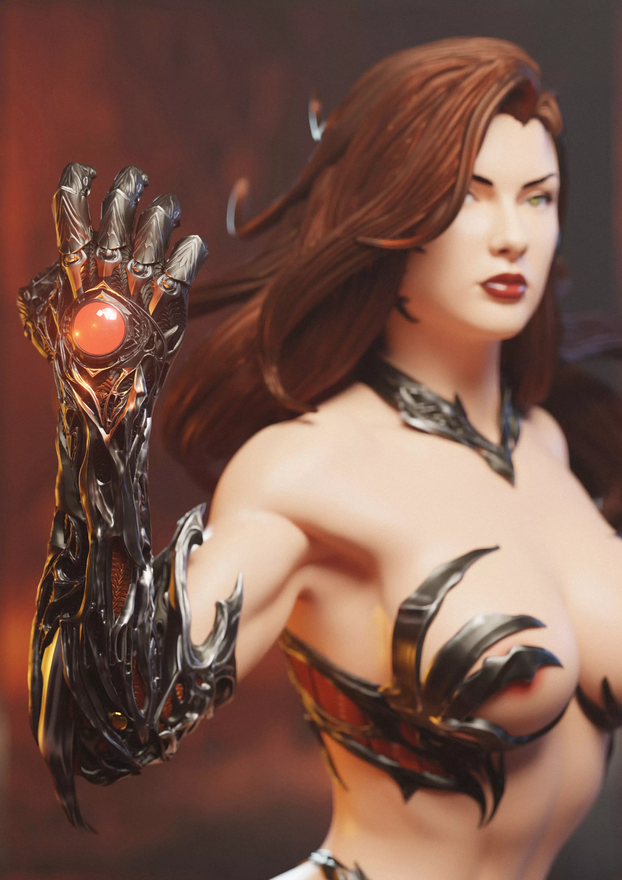 Witchblade 3D print model_7