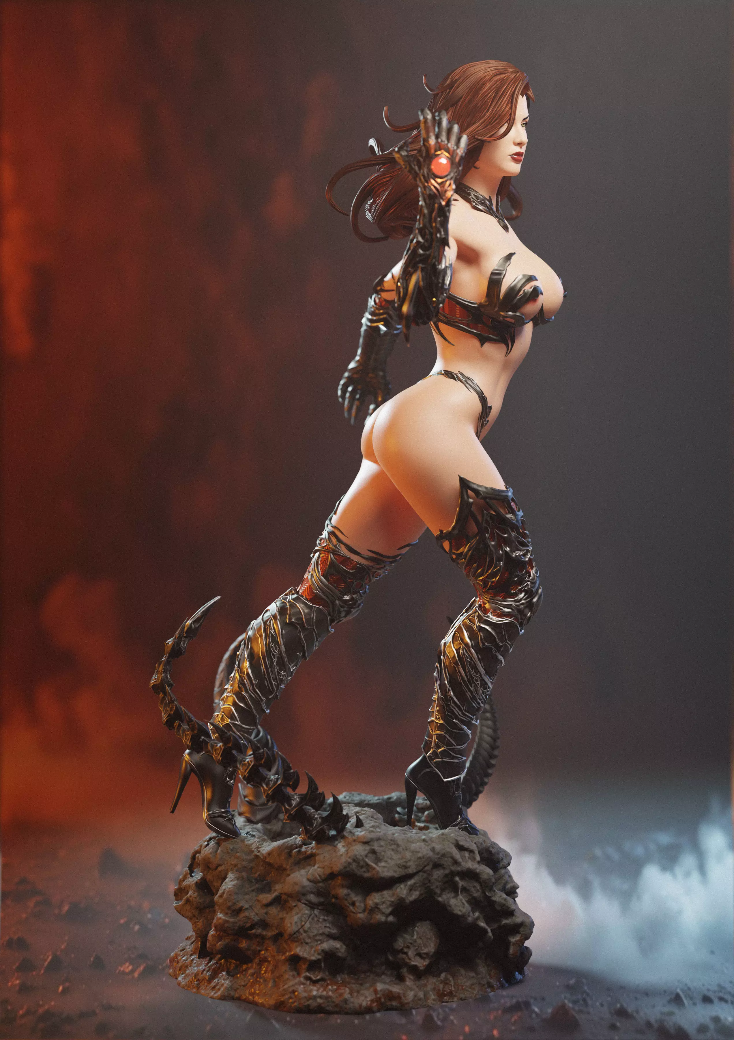 Witchblade 3D print model_1