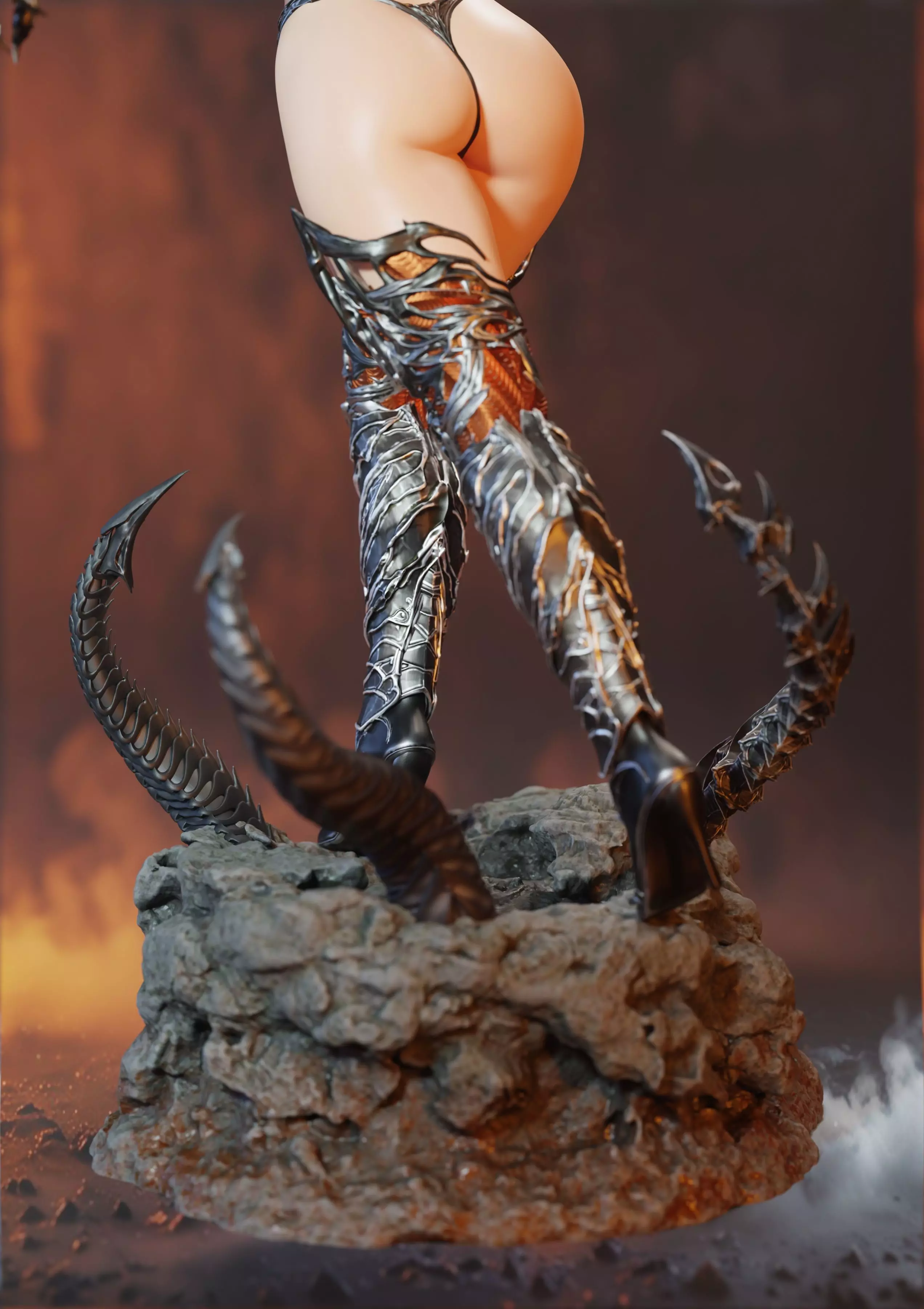 Witchblade 3D print model_4