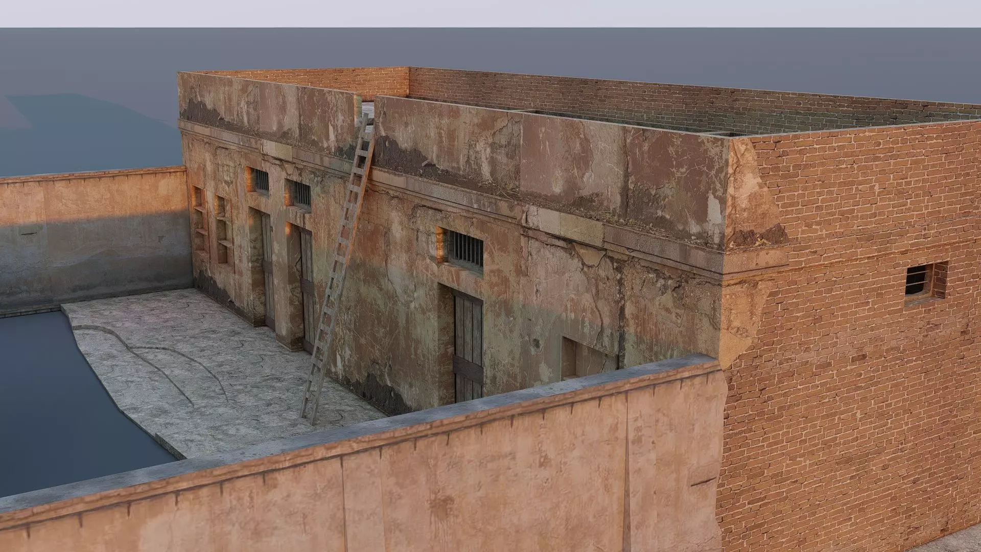 Village House 3D Model Low-poly 3D model_8