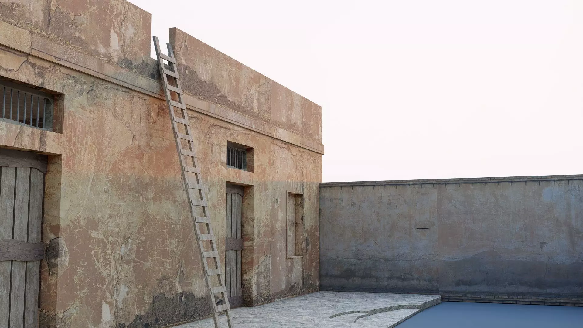 Village House 3D Model Low-poly 3D model_10