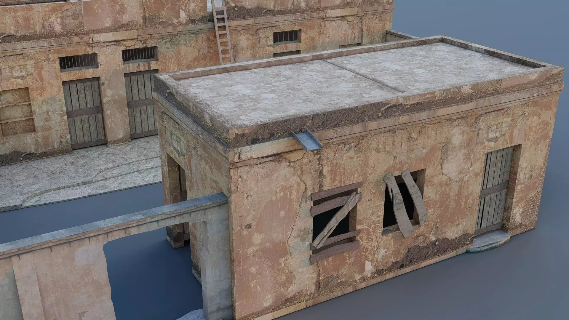 Village House 3D Model Low-poly 3D model_9