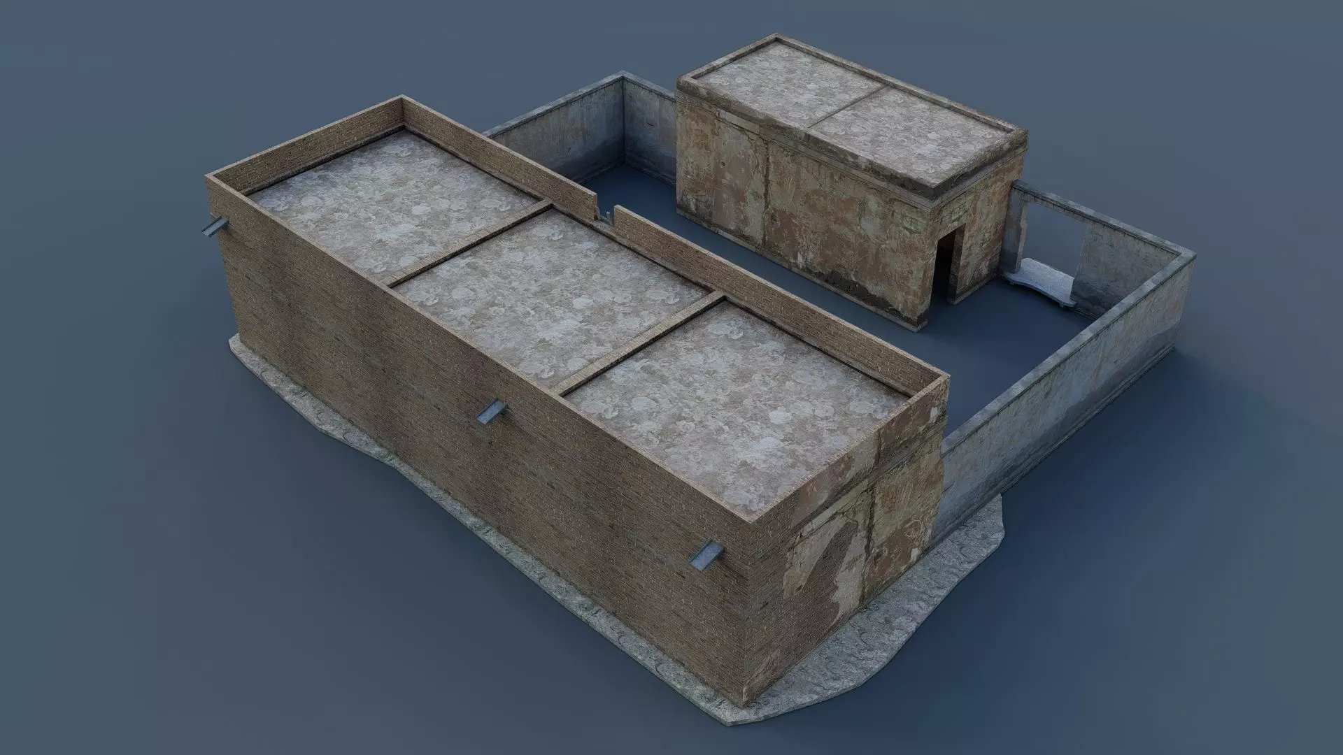 Village House 3D Model Low-poly 3D model_6