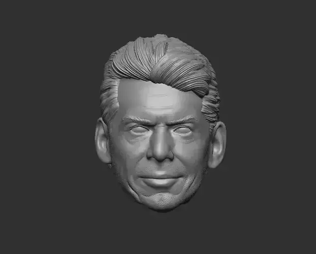 WWE Vince Mcmahon Headsculpt for Action Figures 3D print model