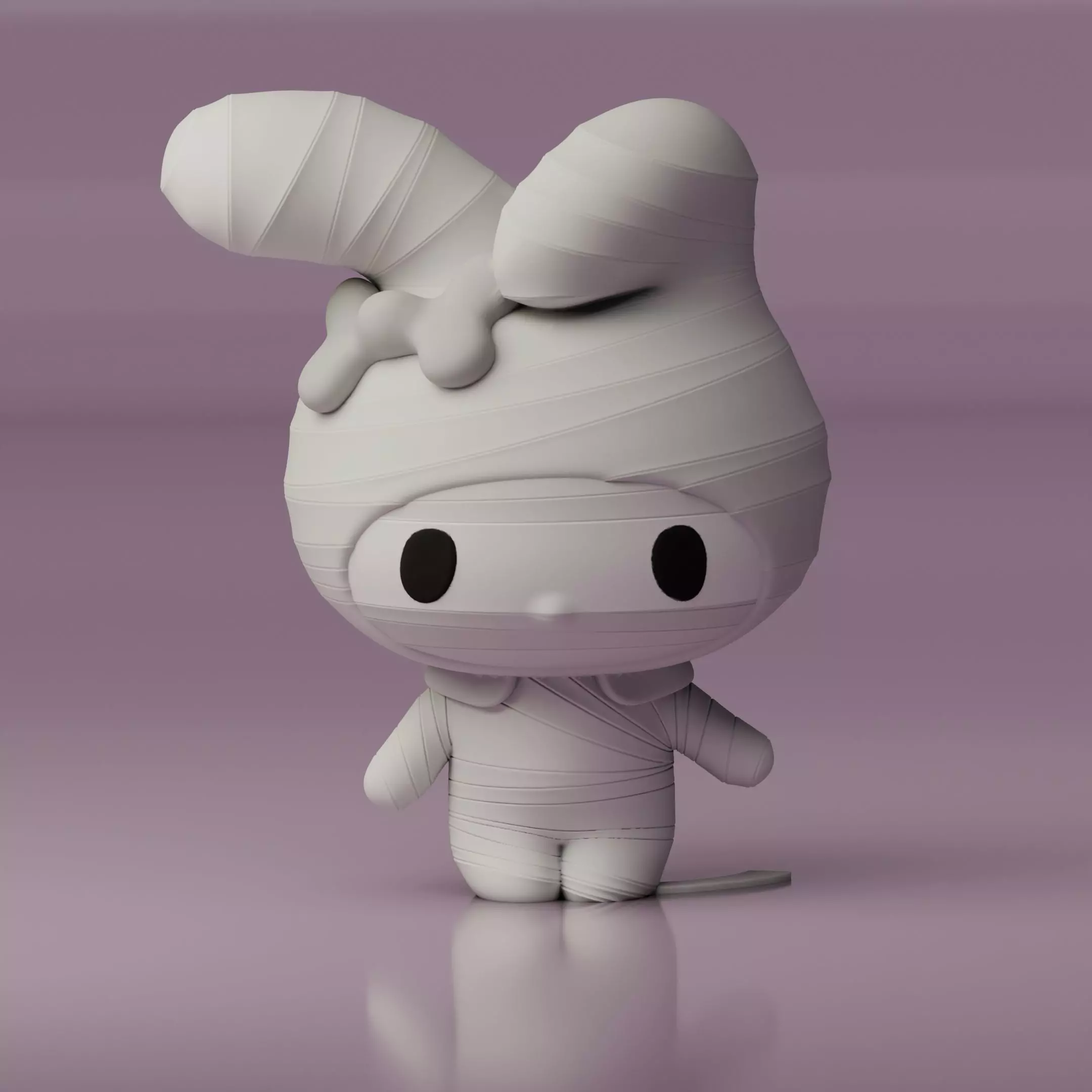 My Melody Sanrio Hello Kitty Halloween Cute Fanart 3D print model