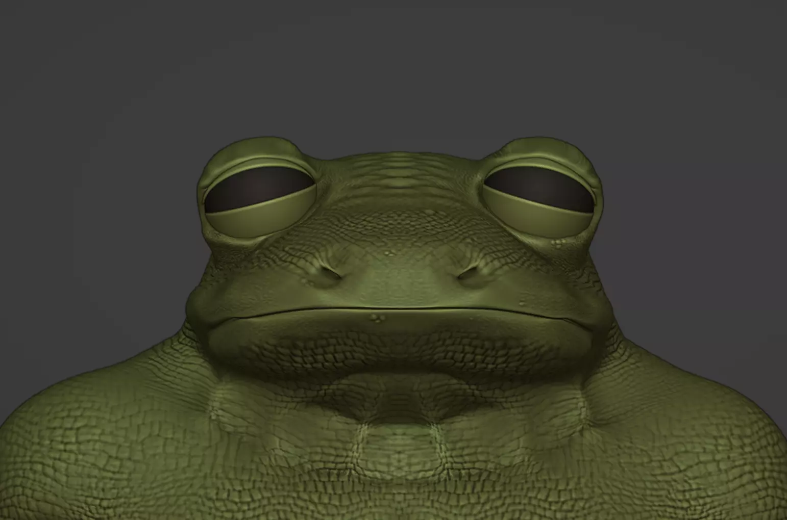 Photorealistic Frogman Creature - Production-Ready 3D Model Low-poly 3D model_25