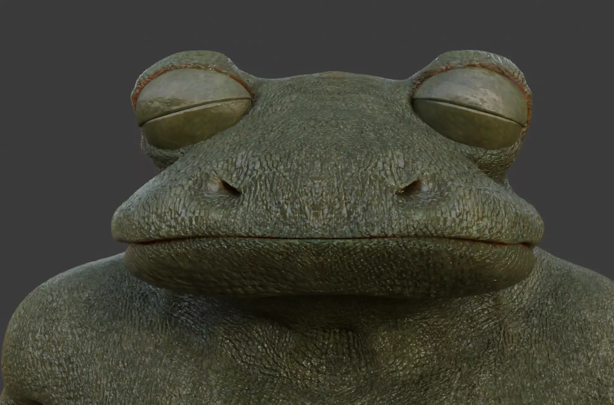 Photorealistic Frogman Creature - Production-Ready 3D Model Low-poly 3D model_21