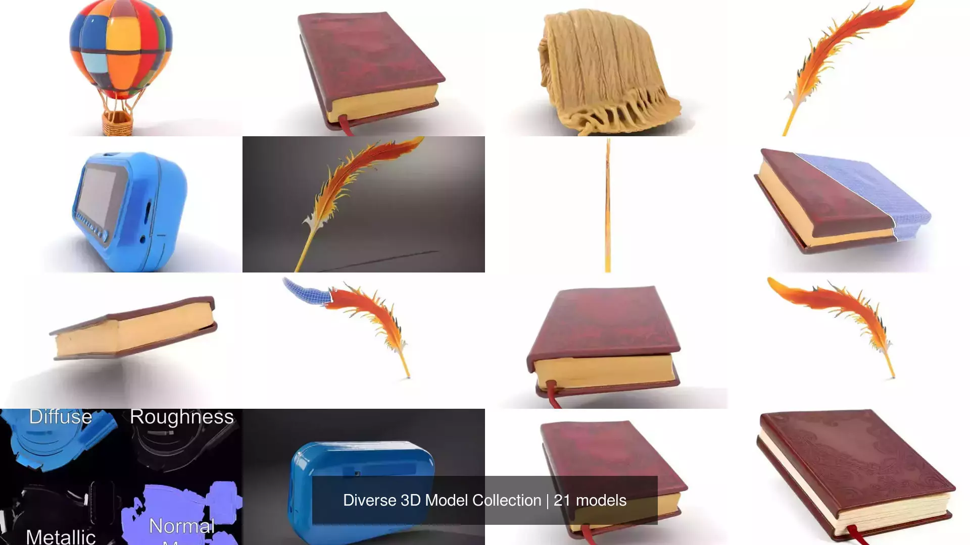 Diverse 3D Model Collection _23