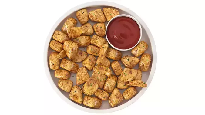 Fried Chicken Bites 3D model 3
