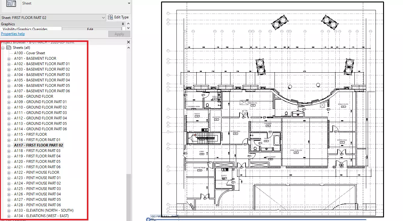 ARCHITECTURAL REVIT MODEL FOR ROYAL PALACE  3D model_5