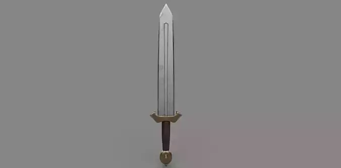 Short Sword 3D Model
