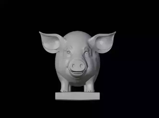 pig statue