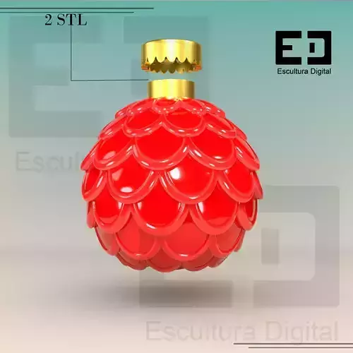 Christmas ball 3D print model