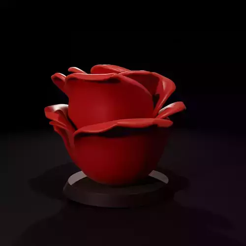 Rosa  Vela Decorativa  Rose Candle mold