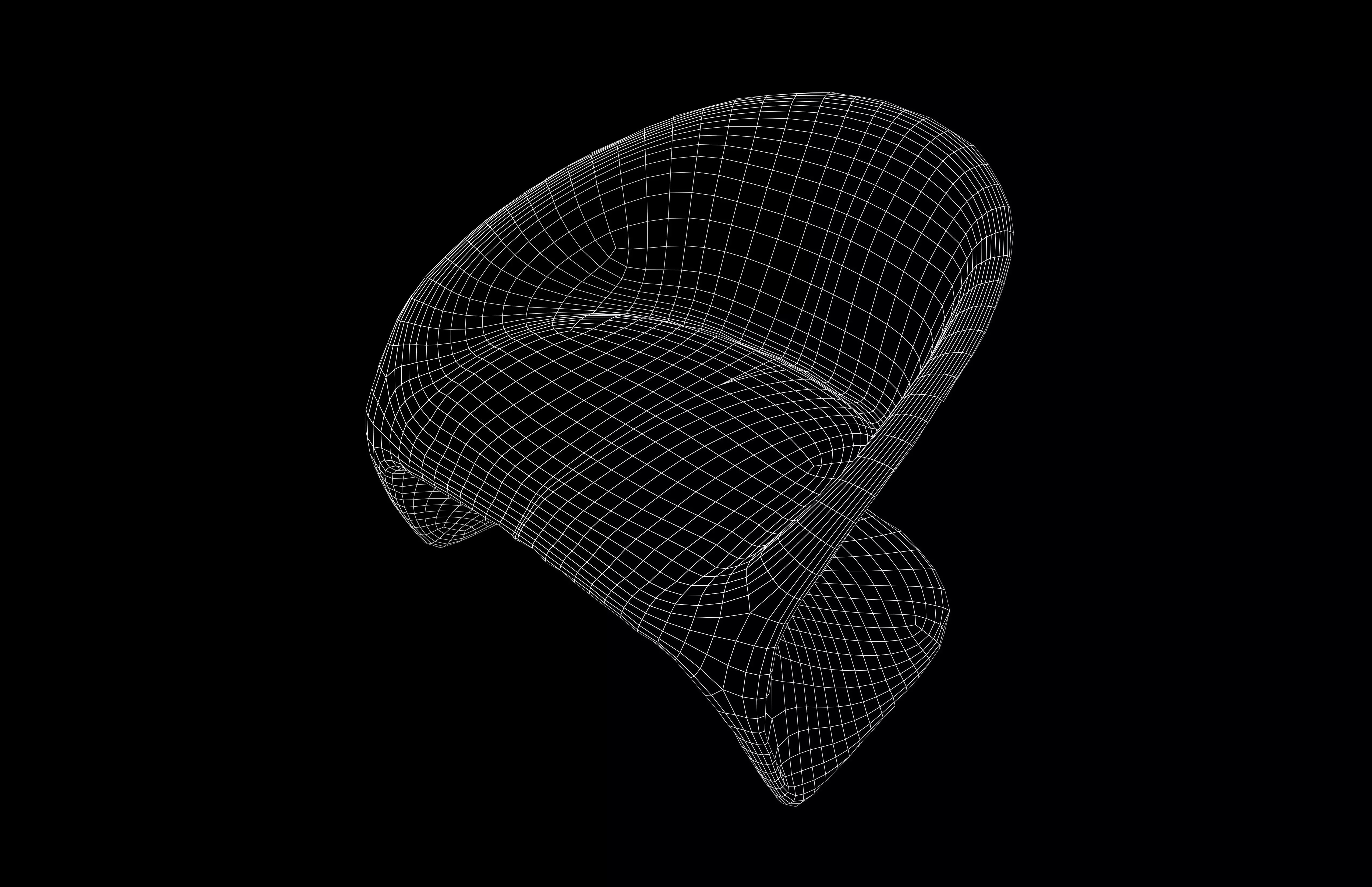 Ultramodern Chair v2 001 Low-poly 3D model_4