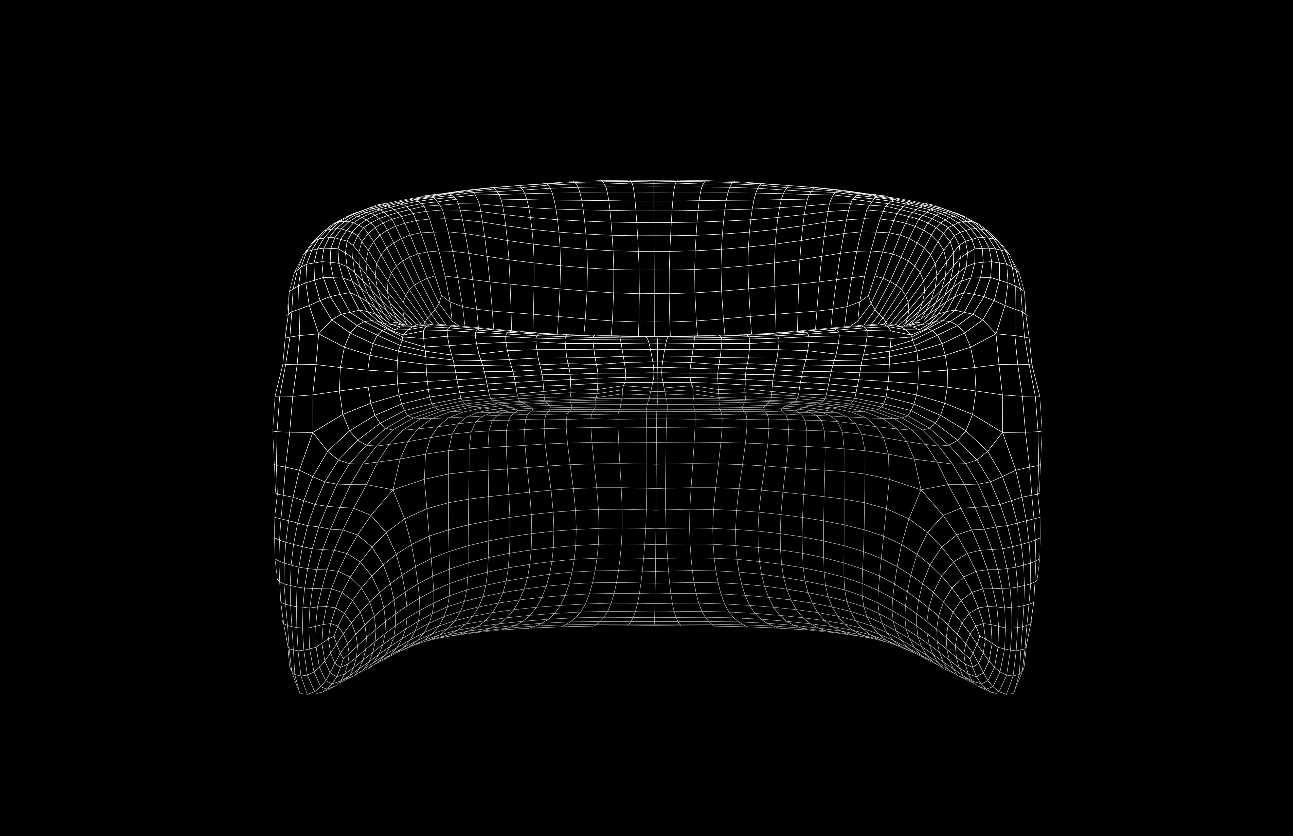 Ultramodern Chair v2 001 Low-poly 3D model_6