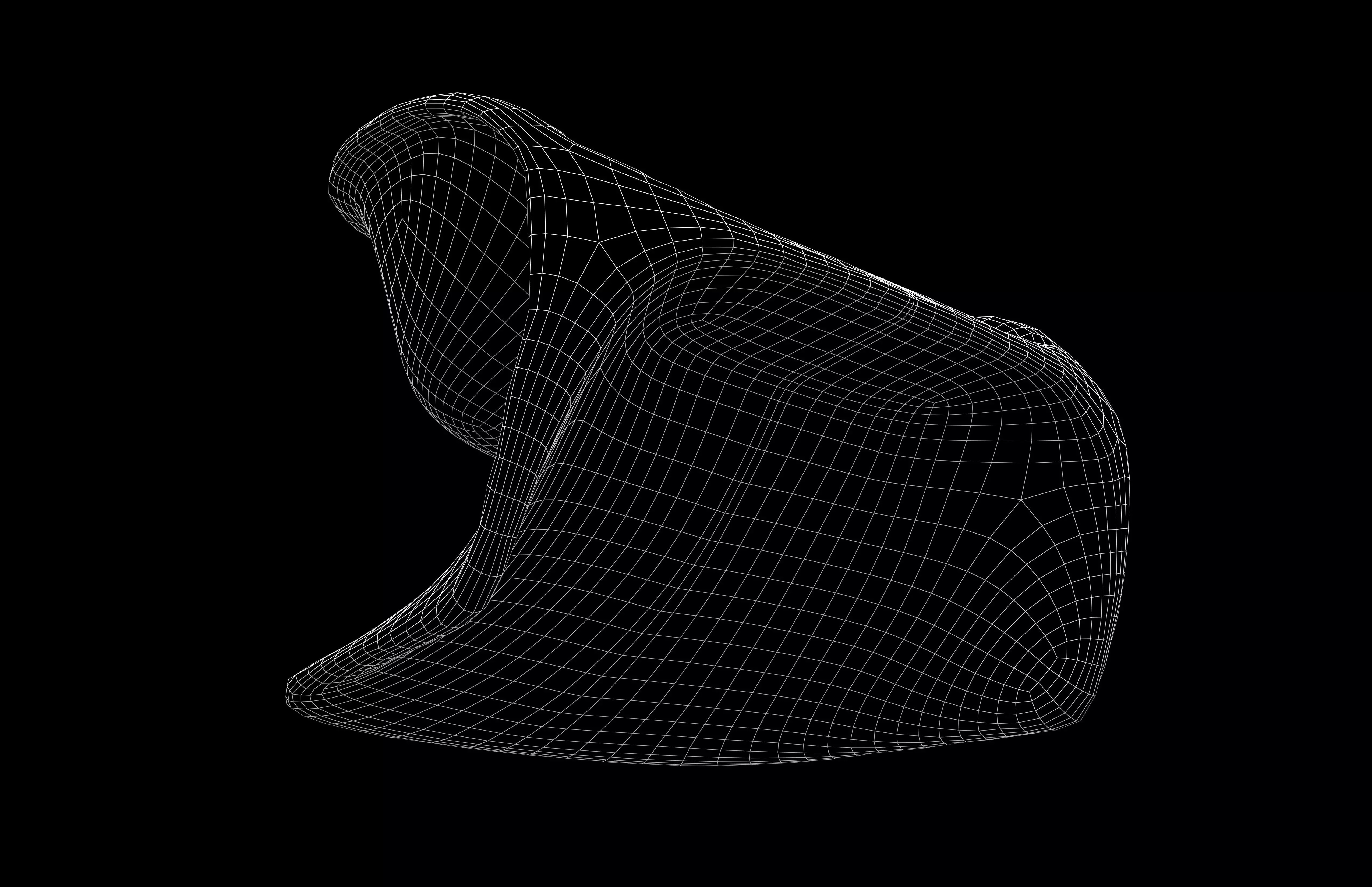 Ultramodern Chair v2 001 Low-poly 3D model_7