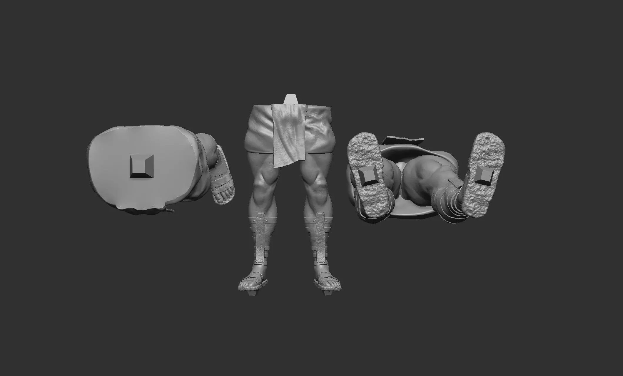 Colossus Of Rhodes Statue 3D print model_6