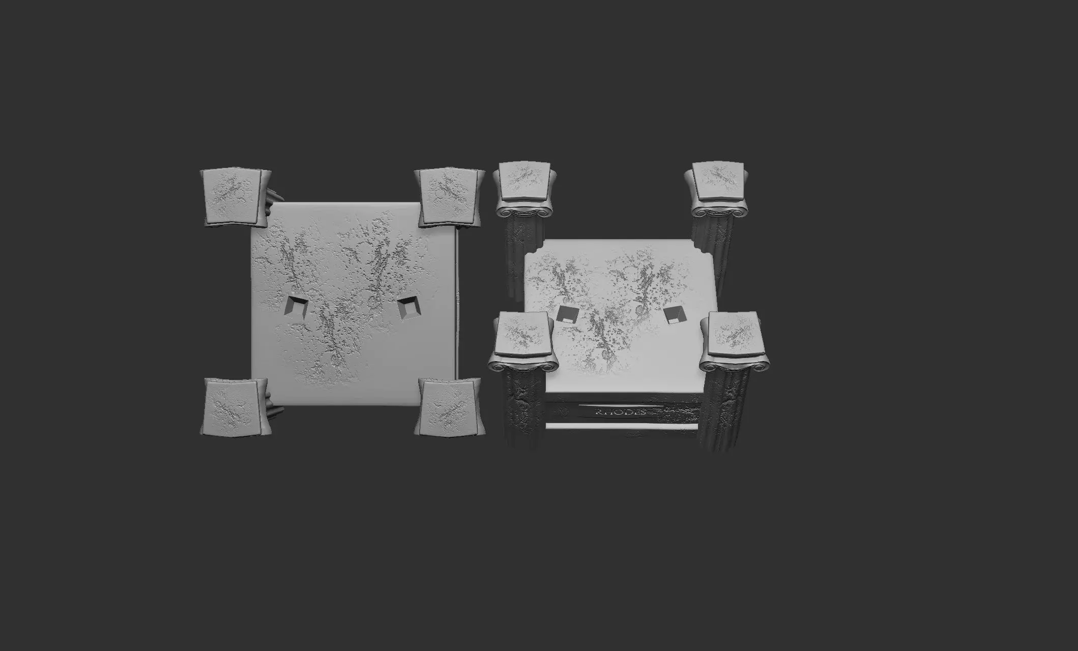 Colossus Of Rhodes Statue 3D print model_5