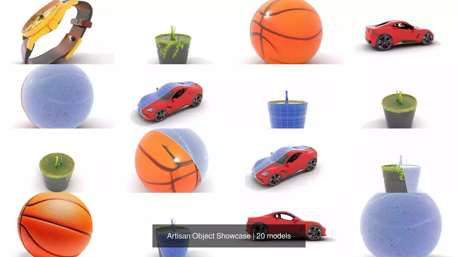 Artisan Object Showcase 3D Model Collection_22