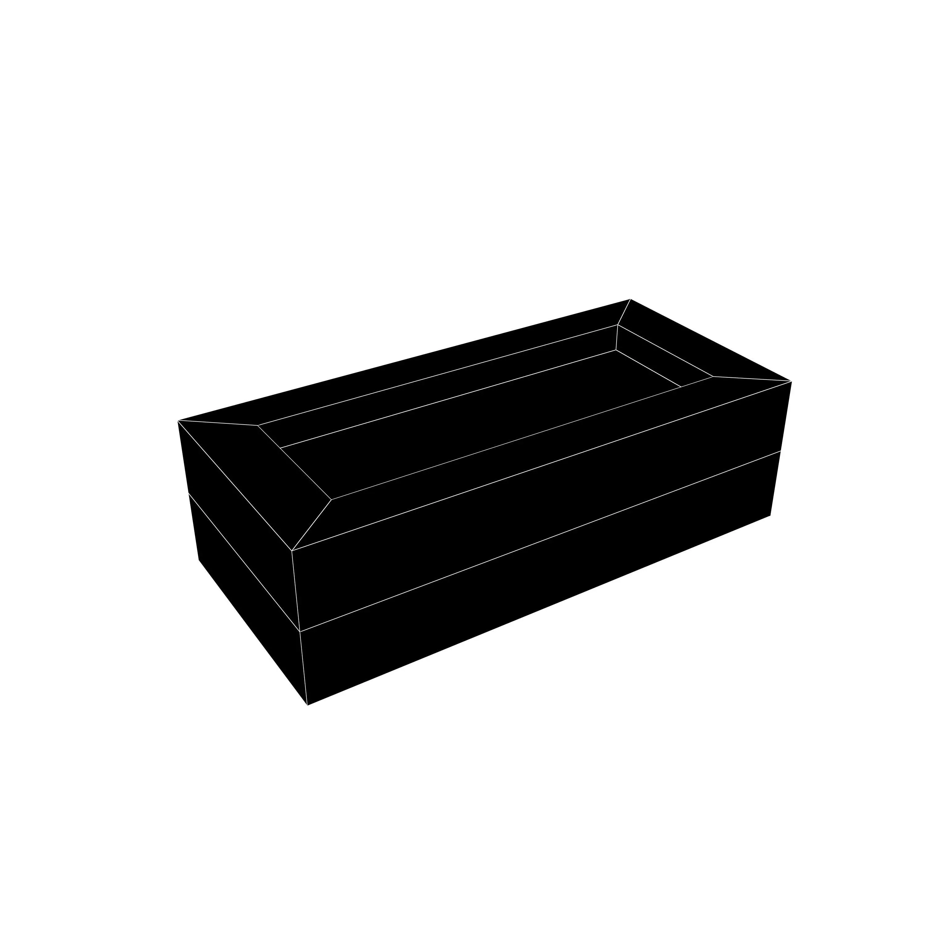 Lowpoly Bricks v1 002 Low-poly 3D model_4