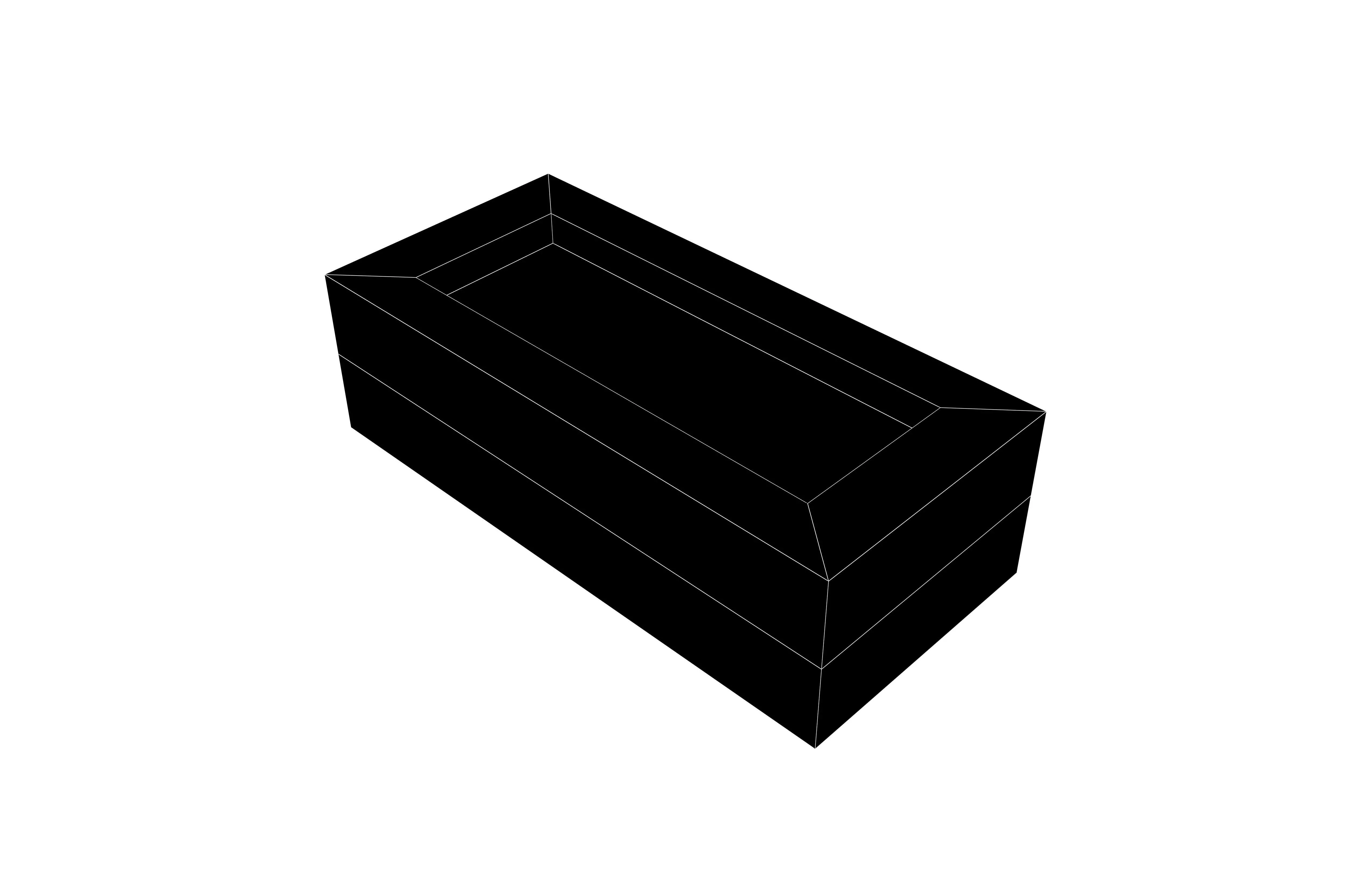 Lowpoly Bricks v1 002 Low-poly 3D model_6