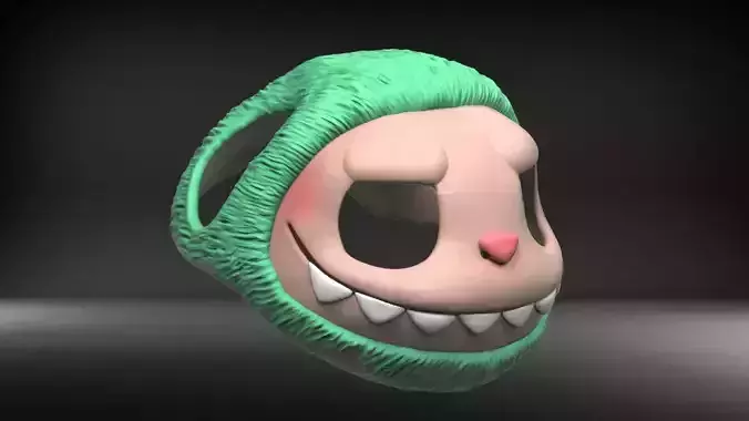 The Monster Head for your cat STL for 3D print model The Monster Head for your cat STL for 3D print model