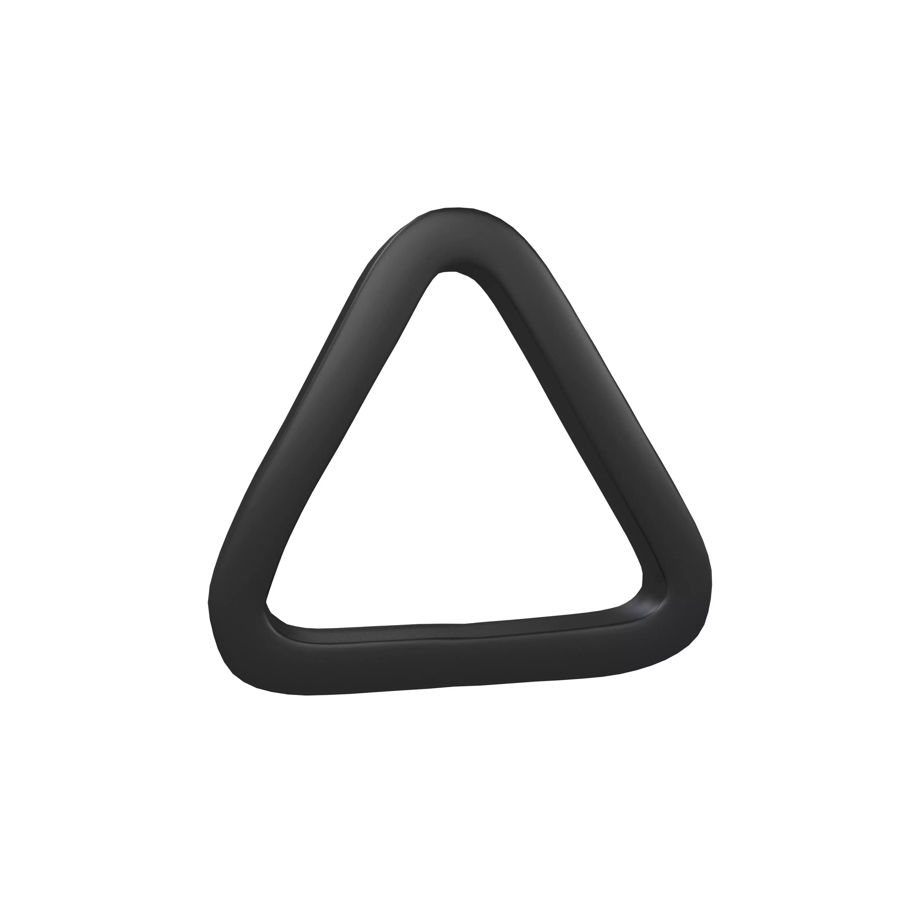 Triangular Split Ring v1 002 Low-poly 3D model_0