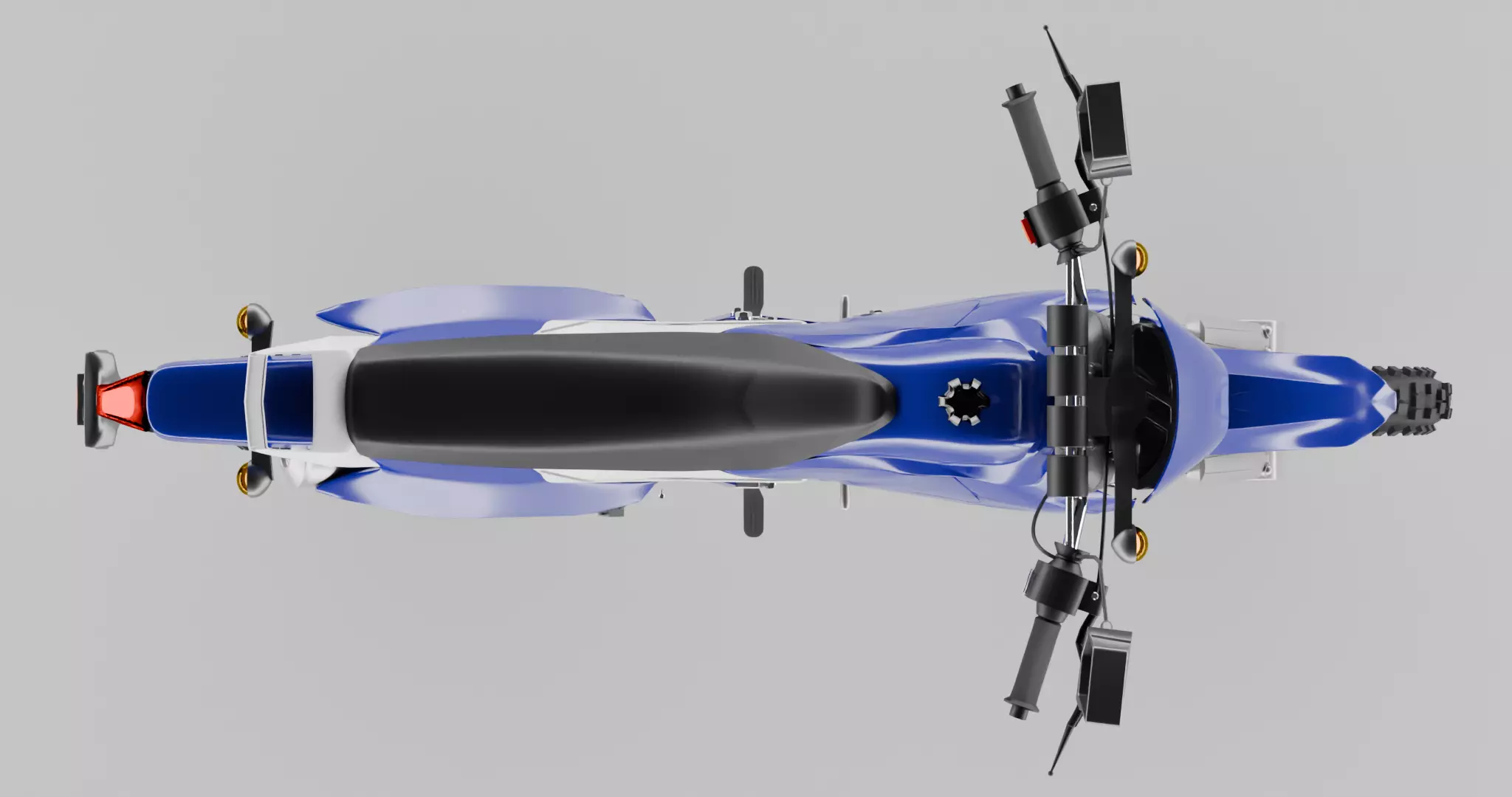 Enduro MotorBike Dirtbike 3D model_10