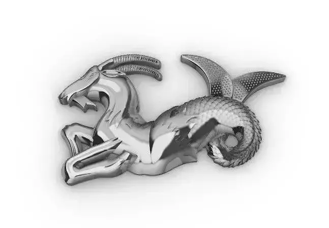 Capricorn Mythological Creature 3D Model