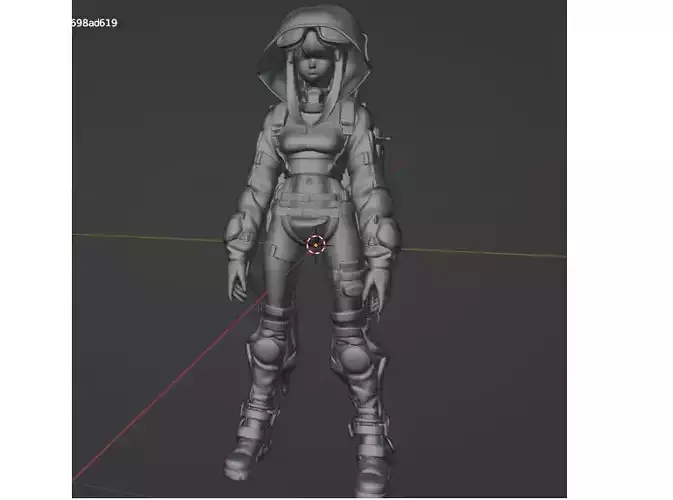 chica guerrera armadura