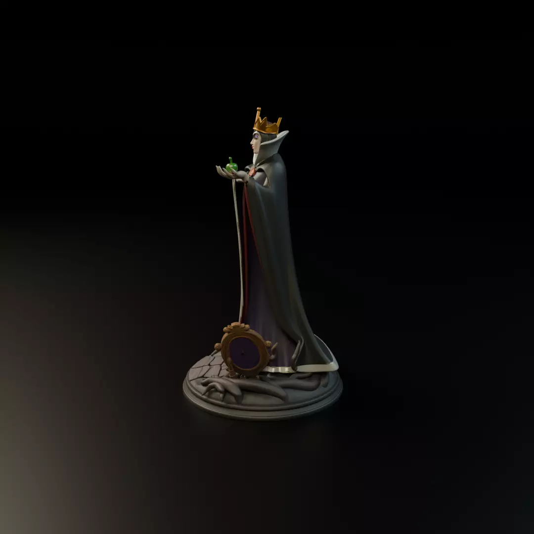 Grimhilde Snow White Witch 3D print model_3