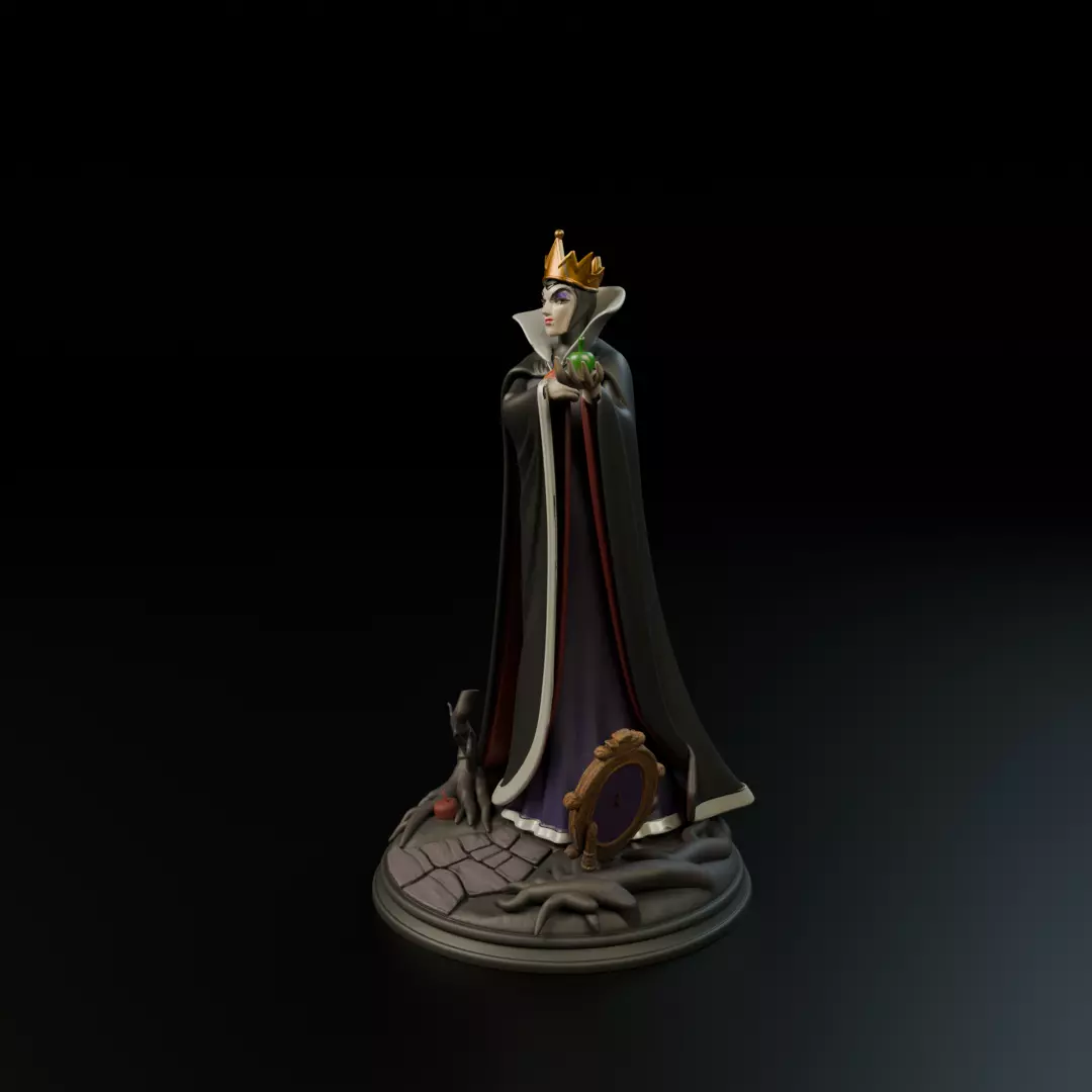Grimhilde Snow White Witch 3D print model_9