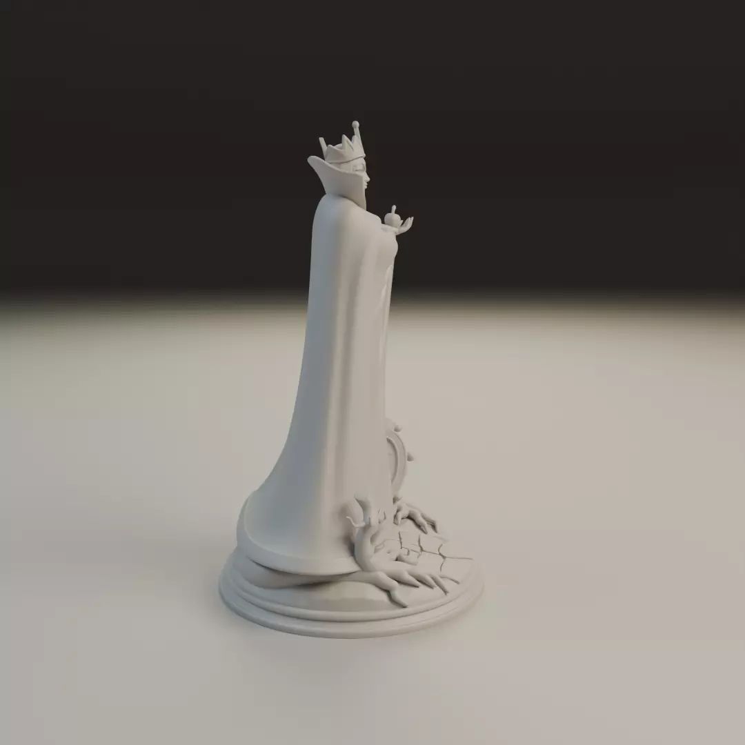 Grimhilde Snow White Witch 3D print model_2
