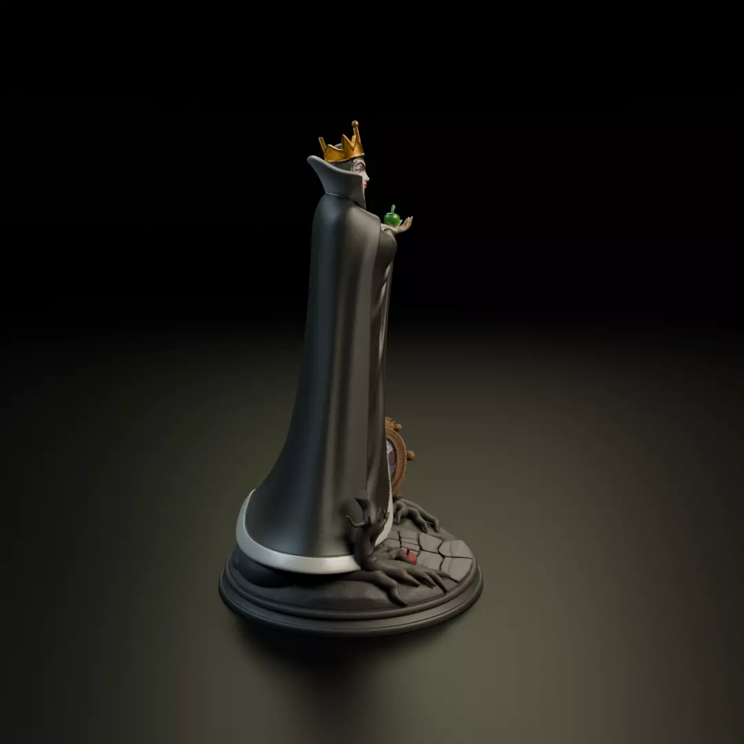 Grimhilde Snow White Witch 3D print model_1