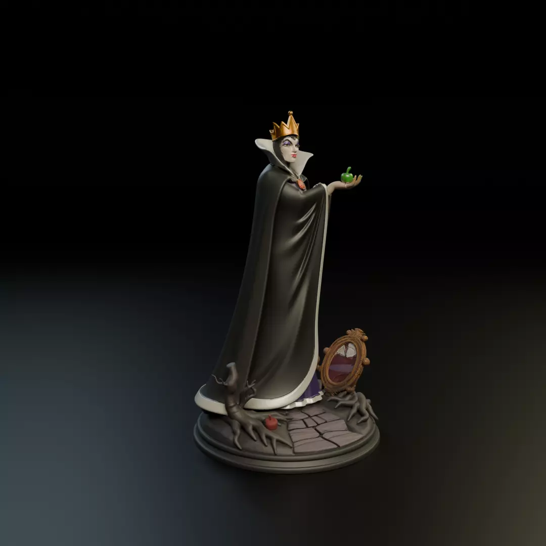 Grimhilde Snow White Witch 3D print model_11