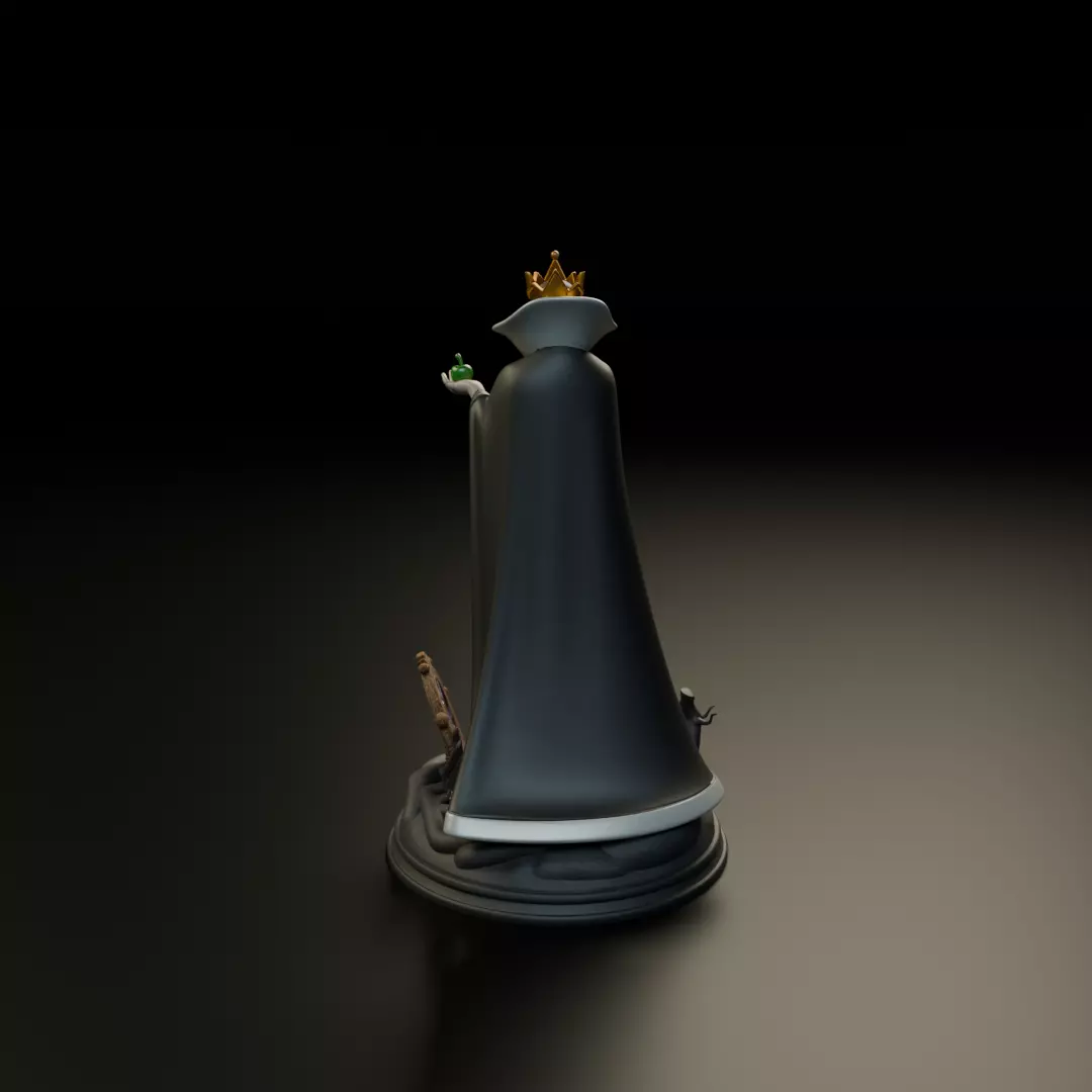Grimhilde Snow White Witch 3D print model_5